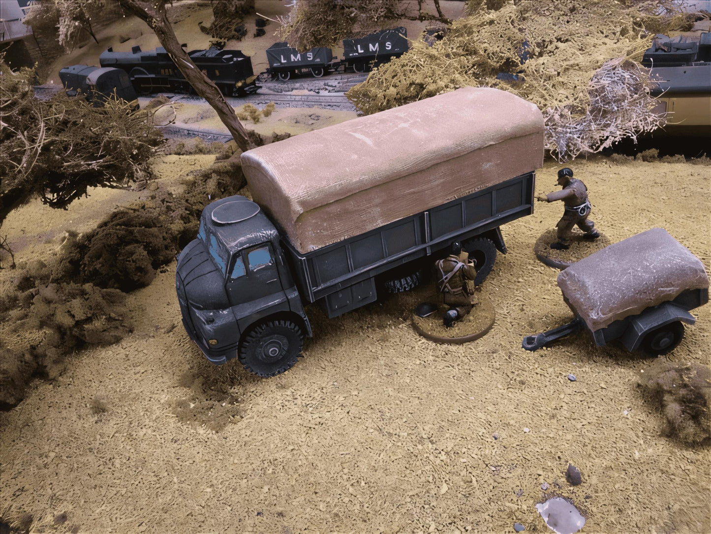 28mm BEDFORD RL TRUCK post WW2