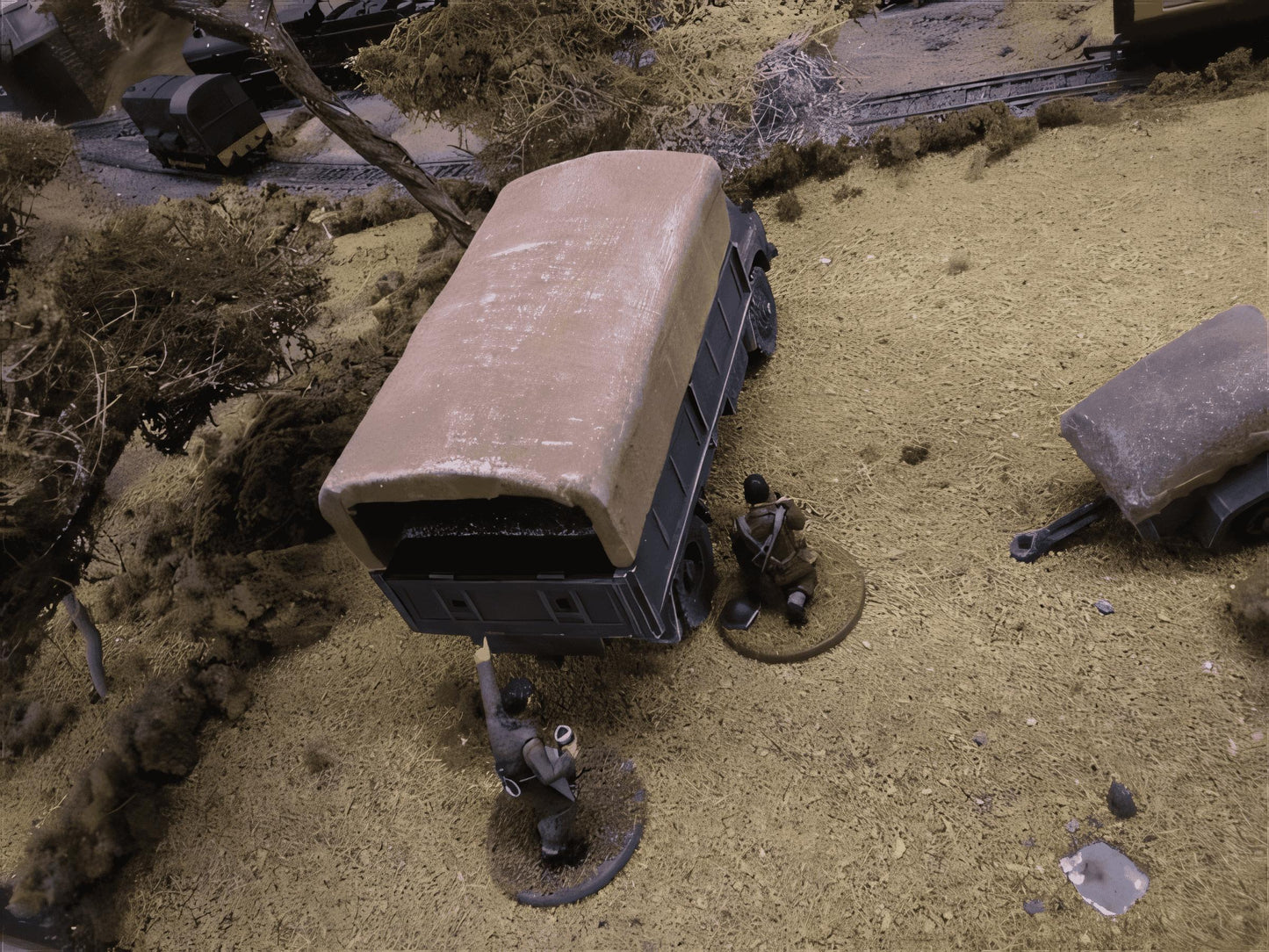 28mm BEDFORD RL TRUCK post WW2