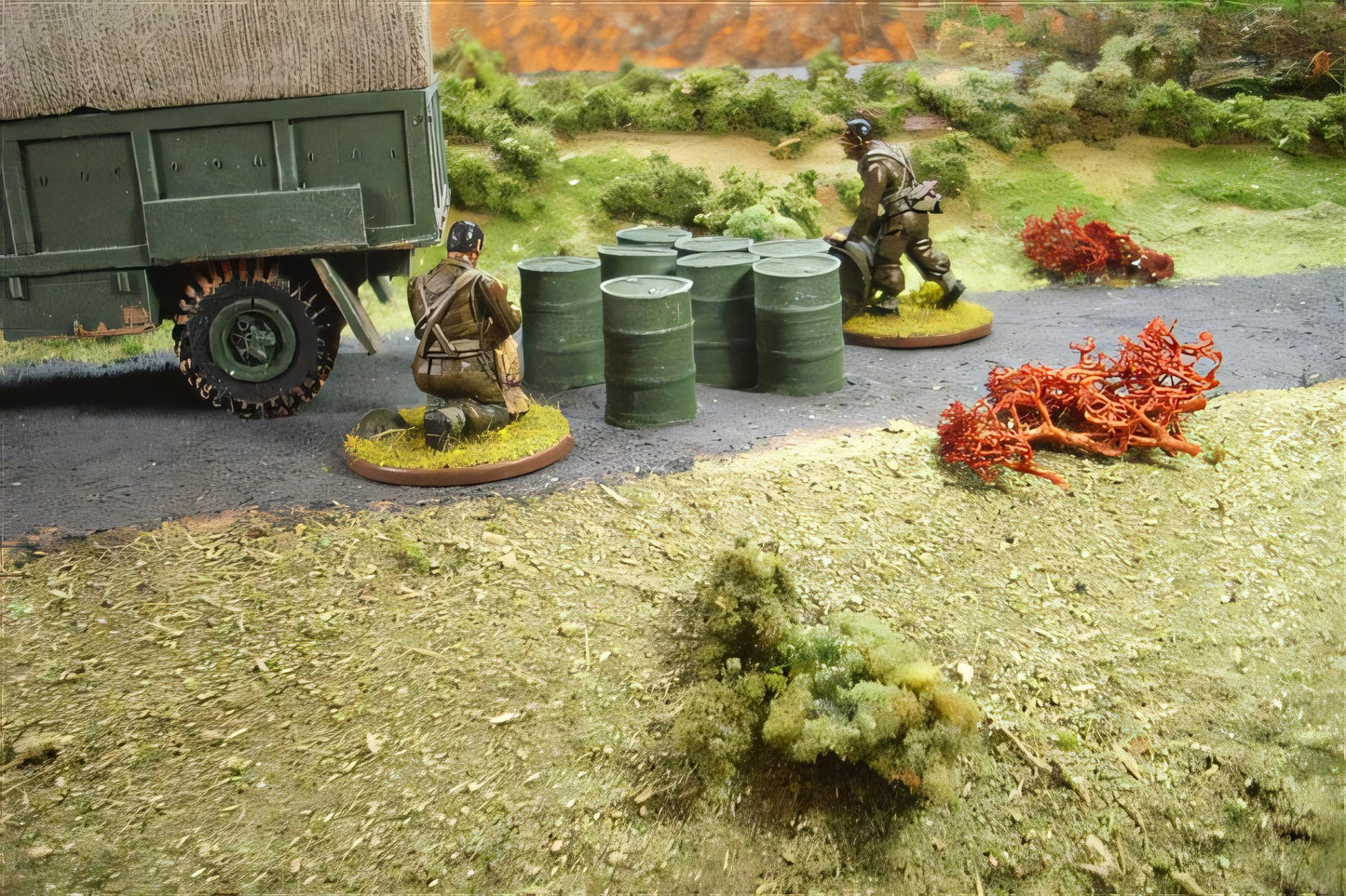28mm44GAL OIL DRUMS x 8