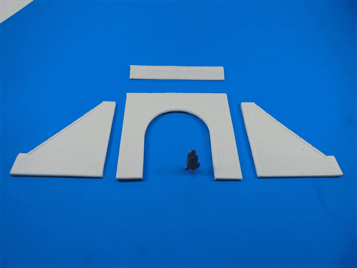 1:76 1/2 RAIL BRIDGE or TUNNEL MOUTH