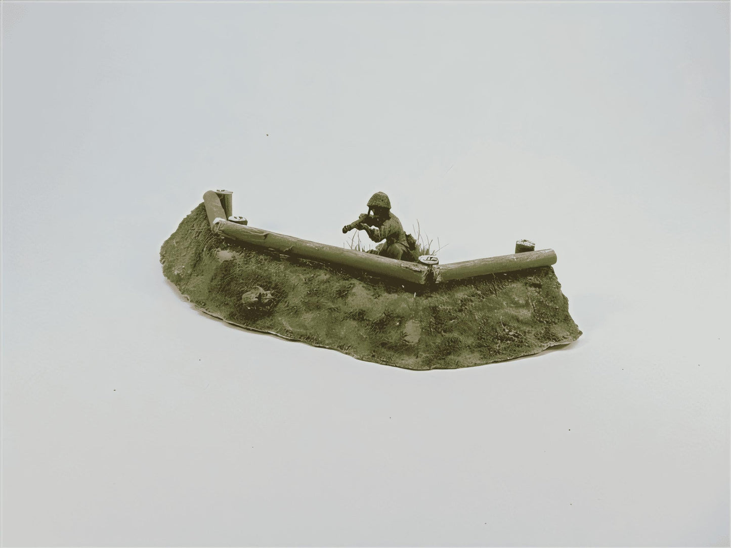 28mm LOG REINFORCED DEFENCE WORK