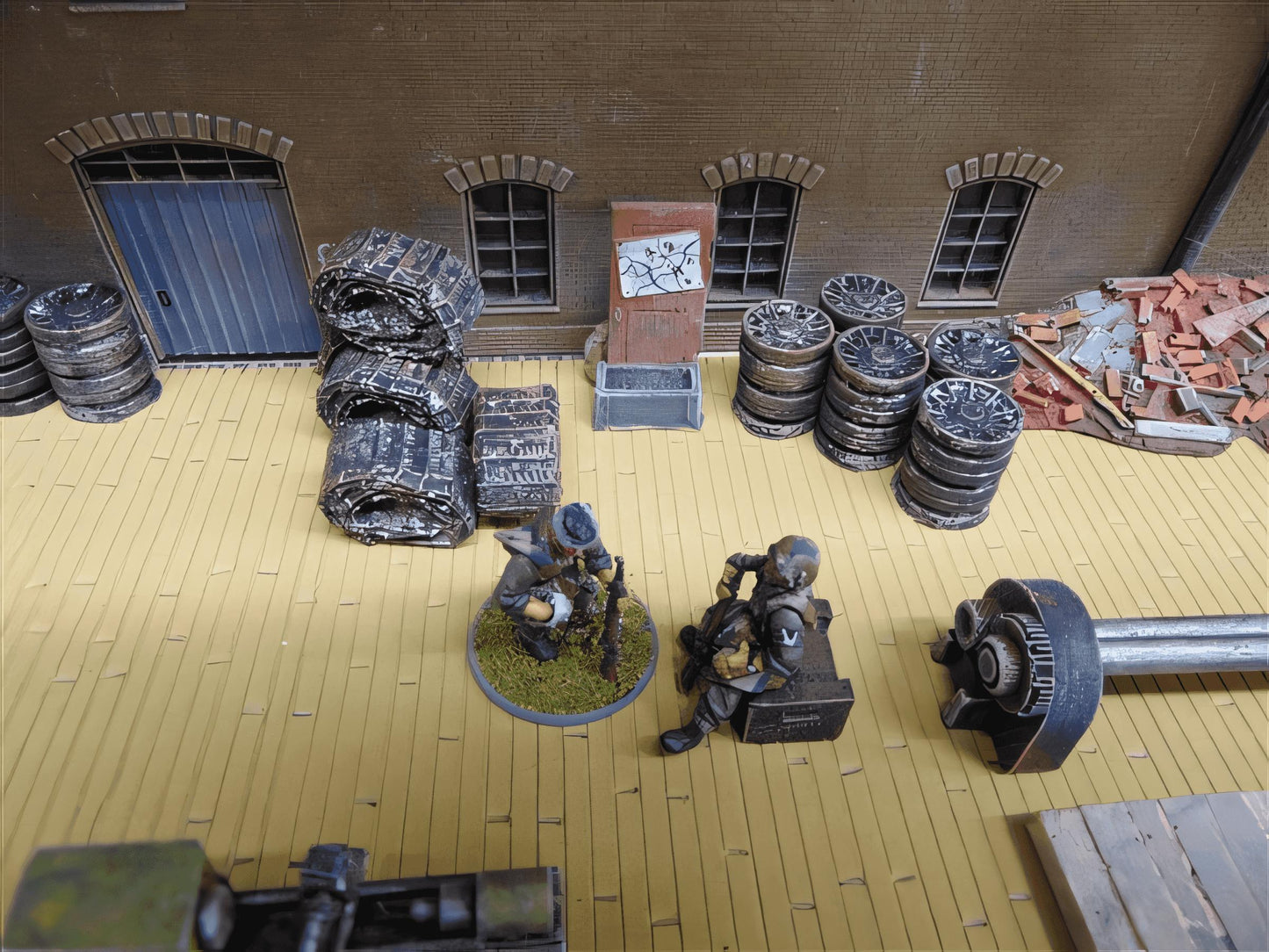 28mm STALINGRAD FACTORY SPARES. T34 TRACKS (5 pack)