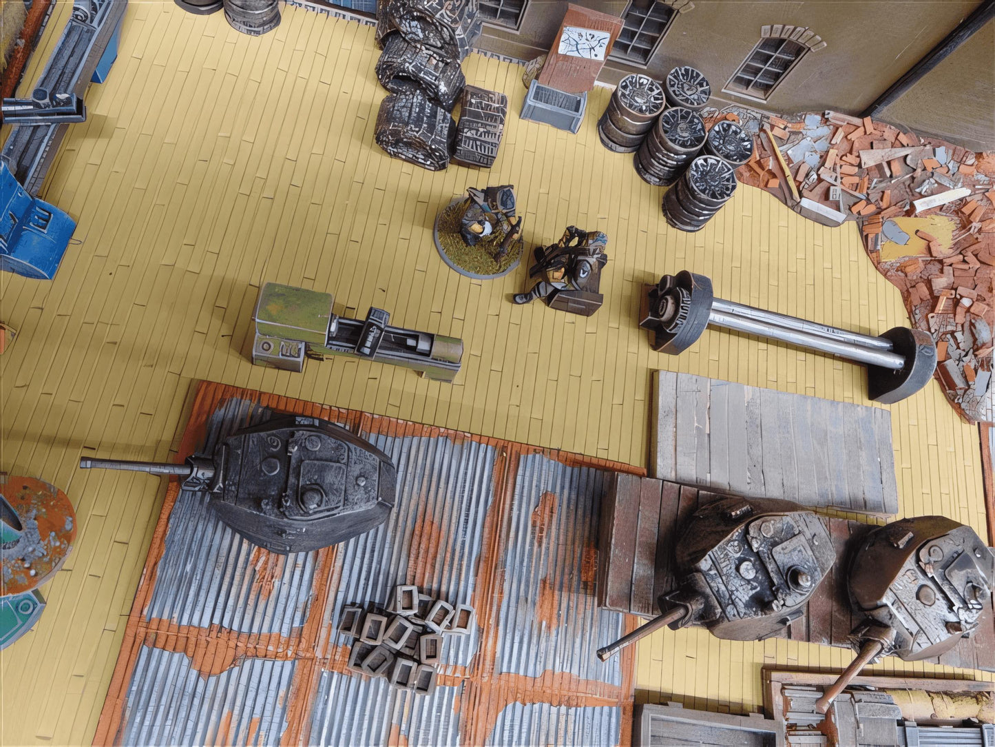 28mm STALINGRAD FACTORY SPARES. T34 TURRETS (3pack)