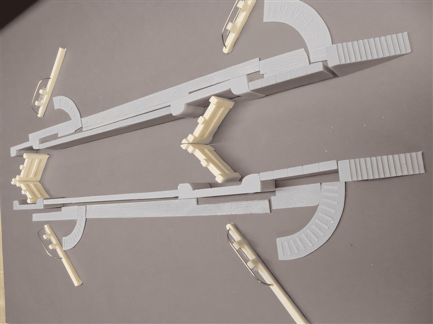 1:76 CANAL LOCK SET