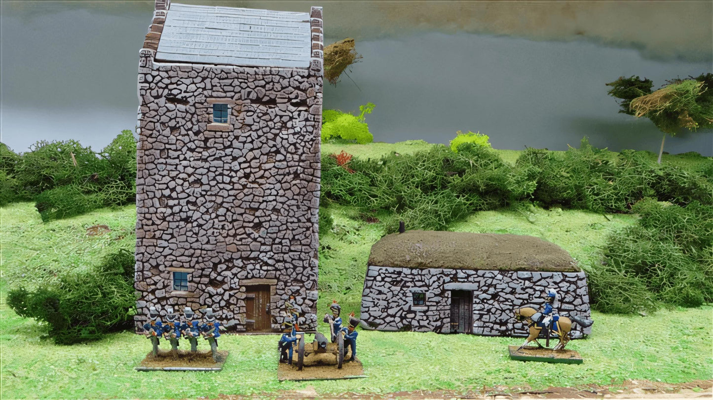 15mm 1:100 scale SCOTTISH TOWER HOUSE