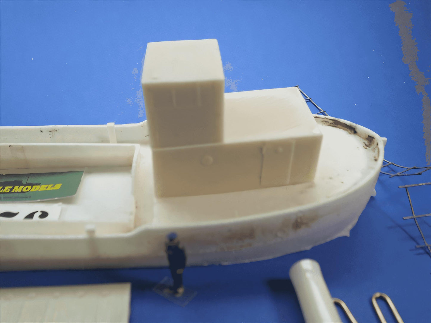 1:76 CLYDE PUFFER WATERLINE MODEL