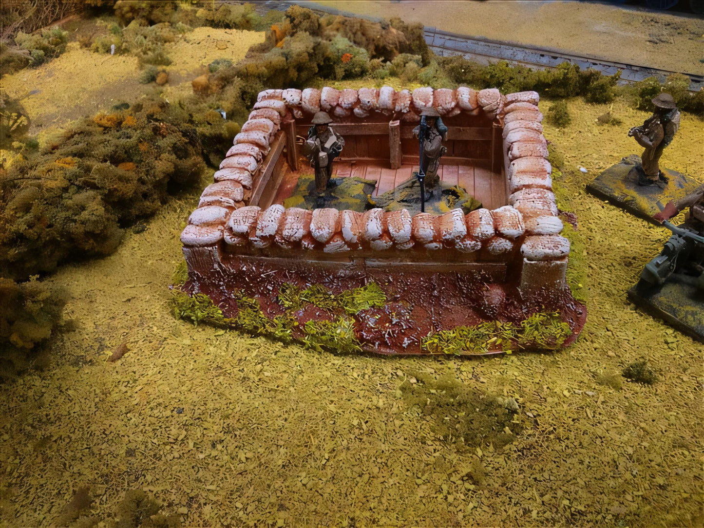 1:72 SANDBAGGED WEAPONS PIT