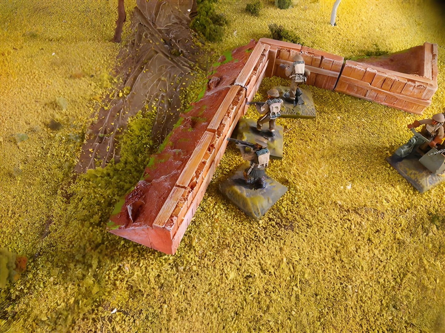 1:72 TRENCH/EARTHWORK CORNER SECTION