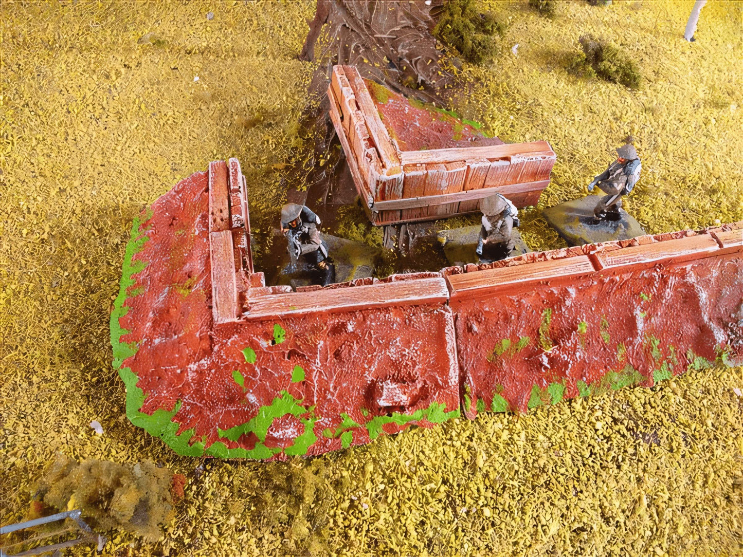 1:72 TRENCH/EARTHWORK CORNER SECTION