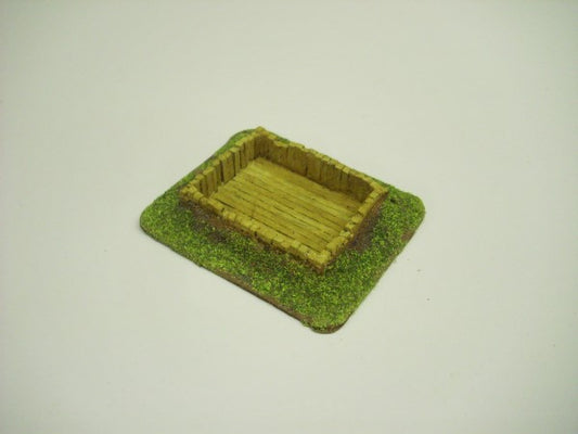 1:100 scale WOOD LINED RIFLE PIT