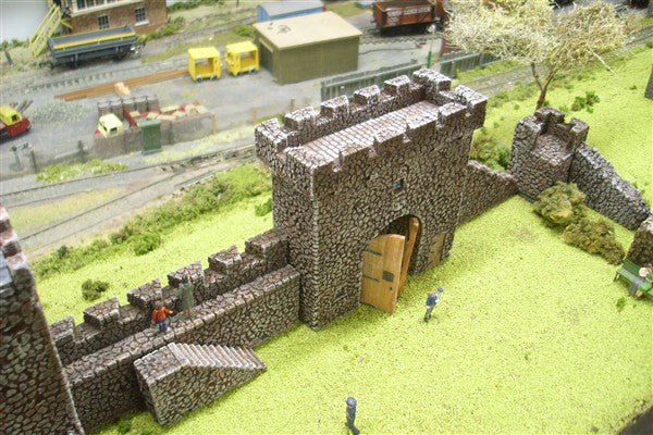 1:76  STONE WALL RUINS (5 pieces)