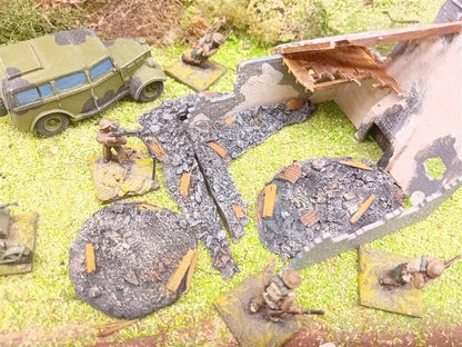 1:72 BUILDING RUBBLE PILES