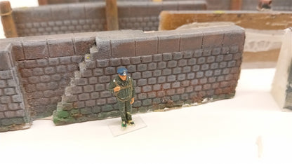 HARBOUR WALL SECTIONS FOR OO RAILWAY