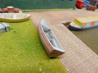 1:76  FULL HULLED SMALL BOAT PACK of 5