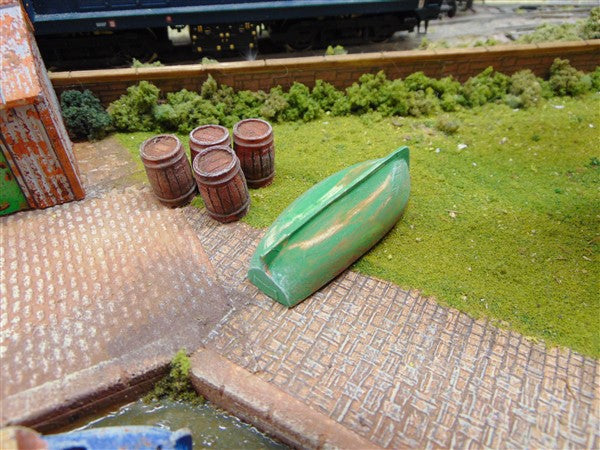 OO Gauge Railway Wagon Loads – 3x Large Pipes – 1:76 Scale, Resin, Pre-Built