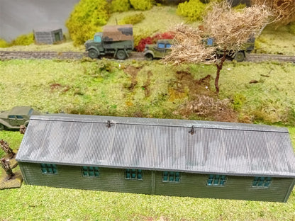 1:72 WOODEN BARRACKS BUILDING (NEW VERSION)