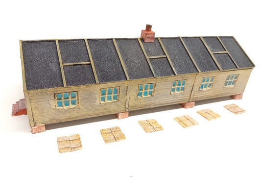 1:72 P.O.W. CAMP WOODEN  BUILDING