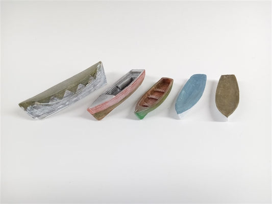 1:76  FULL HULLED SMALL BOAT PACK of 5