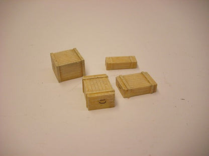 1:56  WOODEN SUPPLY CRATES (pack of 8)