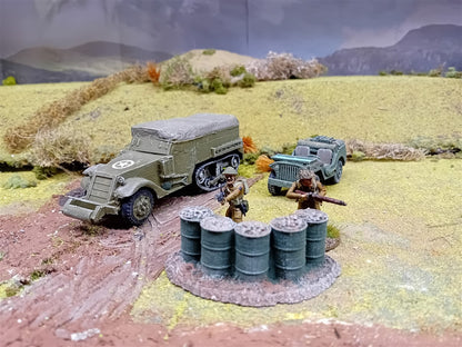 1:48 scale  OIL DRUM CHECKPOINT