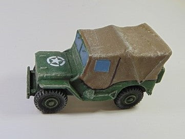 1:56  WILLYS JEEP with tilt and side screens in place.