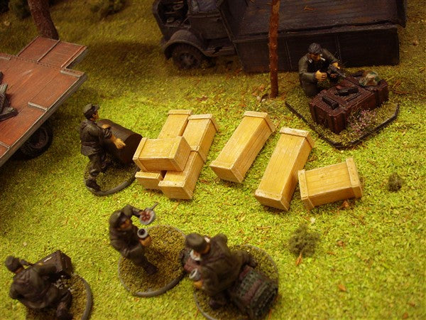 28mm (1:56)  VEHICLE STOWAGE AND SPARES SET. 40pc