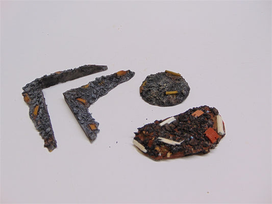 1:72 BUILDING RUBBLE PILES