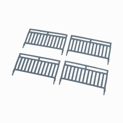 OO Scale Ready to Paint Pedestrian Railing - Wide