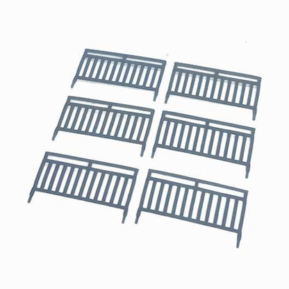 OO Scale Ready to Paint Pedestrian Railing - Wide