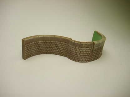 1:76  CURVED QUAY SIDE WALL