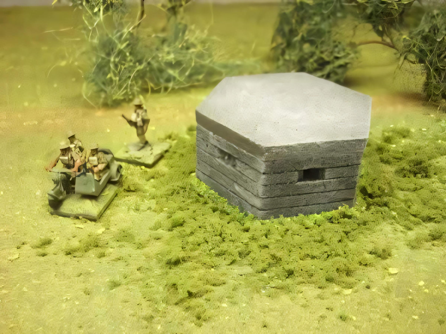 1:72 WW2 BRITISH TYPE 22 PILL BOX