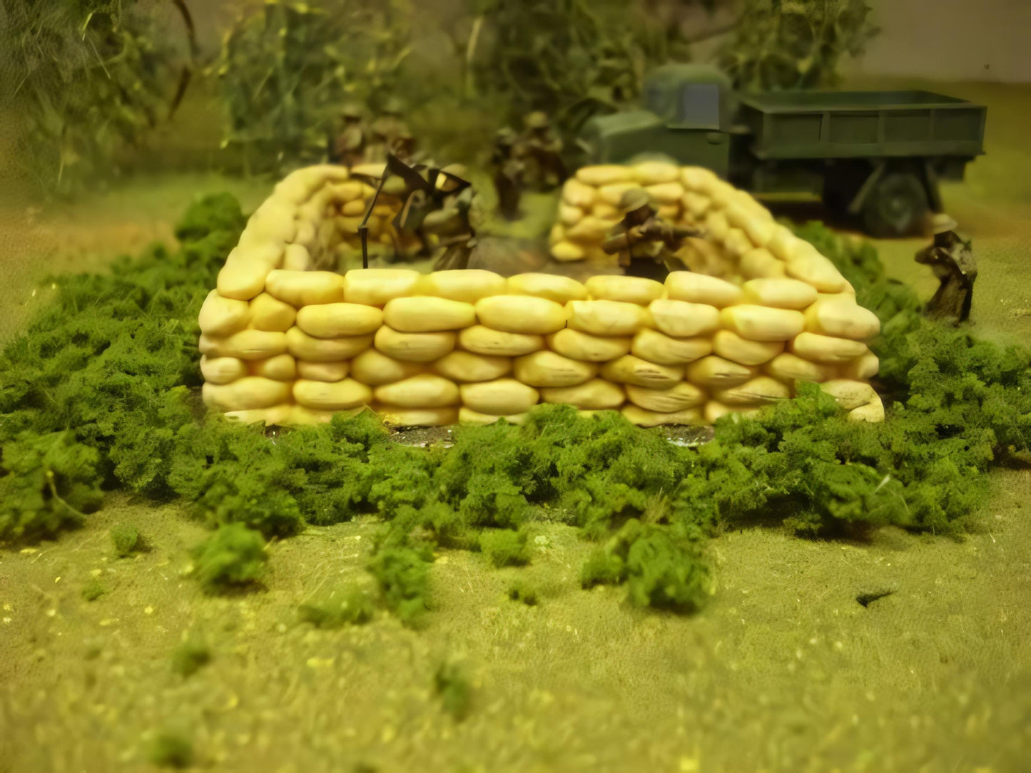 1:72 SAND BAGGED AA EMPLACEMENT