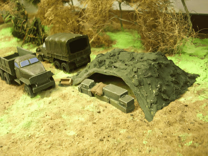 1:72  CAMMO NET COVERED AMMO PILE