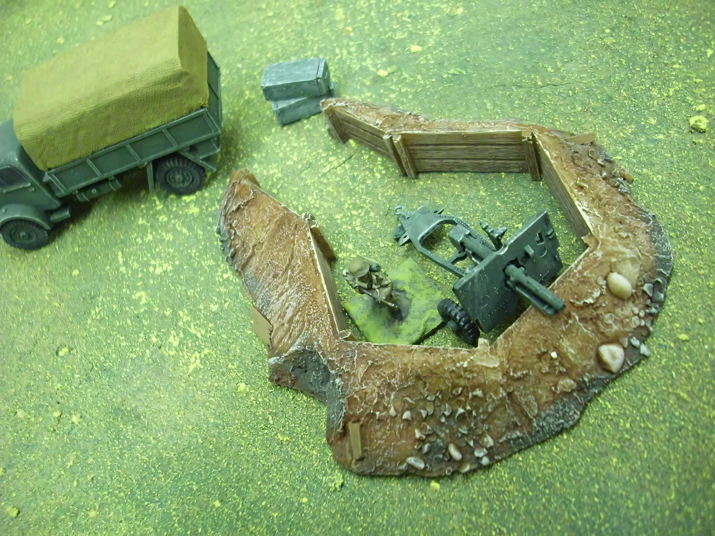 1:72 WOOD LINED ARTILLERY PIT
