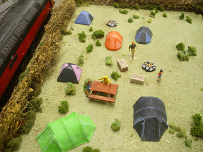 1:76 MODERN TENTS X 6