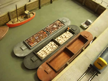 1:76 TWIN HOLD DUMB BARGE